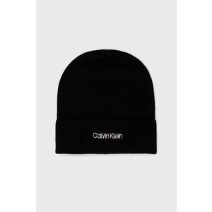 Calvin Klein - Čepice z vlněné směsi obraz