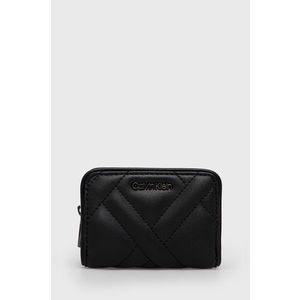 Calvin Klein dámská malá černá peněženka obraz