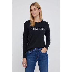 Calvin Klein - Bavlněné tričko s dlouhým rukávem obraz