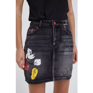 Desigual - Džínová sukně Mickey Mouse obraz