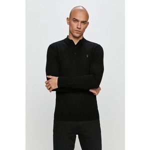 AllSaints - Tričko s dlouhým rukávem Mode Merino LS Polo obraz