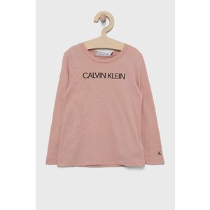 Calvin Klein Jeans - Dětské tričko s dlouhým rukávem obraz