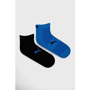 Puma Ponožky 2 páry Modrá obraz