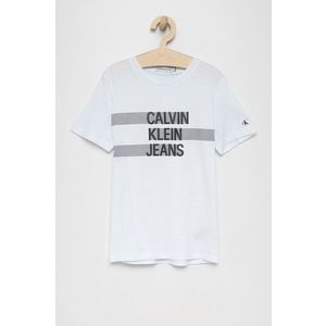 Calvin Klein Jeans - Dětské bavlněné tričko obraz