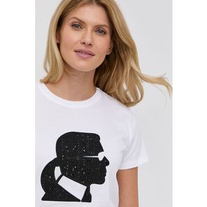 Karl Lagerfeld - Bavlněné tričko obraz