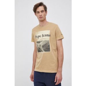 Pepe Jeans - Bavlněné tričko Yann obraz