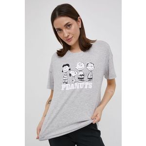 Only - Bavlněné tričko x Peanuts obraz