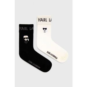 Karl Lagerfeld - Kašmírové ponožky (2-pack) obraz