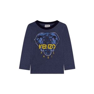 Kenzo Kids - Dětská bavlněná košile s dlouhým rukávem obraz