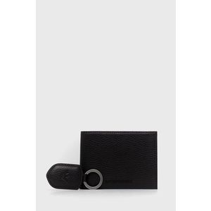 Emporio Armani - Kožená peněženka + klíčenka obraz