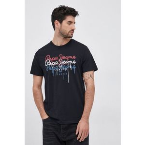 Pepe Jeans - Bavlněné tričko Moe 2 obraz