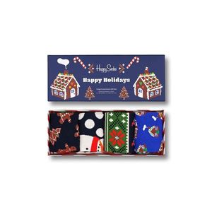 Happy Socks - Ponožky Gingerbread Cookies (4-pack) obraz