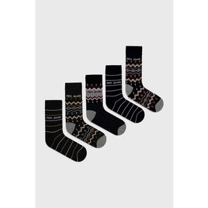 Pepe Jeans - Ponožky Ashburn (5-pack) obraz
