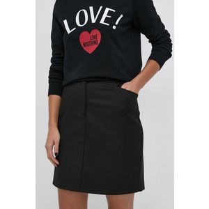 Love Moschino - Vlněná sukně obraz