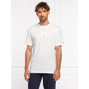 Tommy Jeans pánské bílé triko obraz