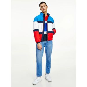 Tommy Jeans pánská přechodová bunda Colorblock obraz