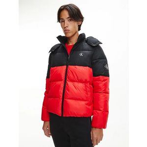 Calvin Klein pánská červená zimní bunda obraz