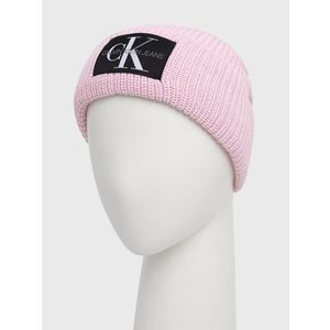 Calvin Klein dámská růžová čepice obraz