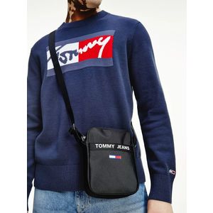 Tommy Jeans pánská černá taška REPORTER obraz
