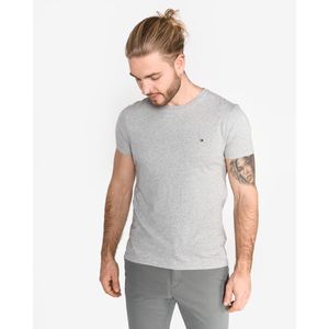 Tommy Hilfiger pánské šedé tričko obraz