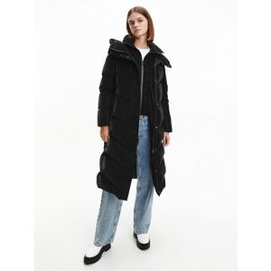 Calvin Klein dámský černý kabát obraz