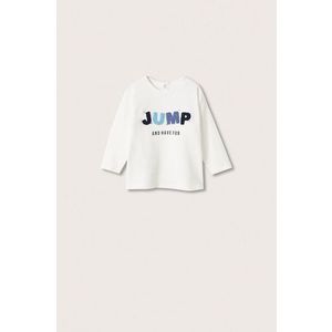 Mango Kids - Dětská bavlněná košile s dlouhým rukávem Jump obraz