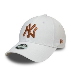 Dámská kšiltovka New Era 9Forty Womens NY Yankees Metallic White obraz