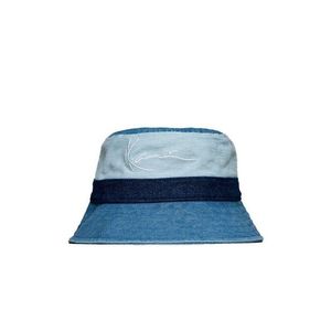 Karl Kani KK Signature Block Denim Bucket Hat blue obraz