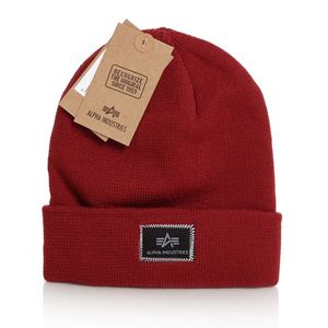 Alpha Industries X-Fit Burgundy Beanie obraz