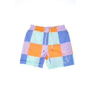Szorts Karl Kani Signature Resort Shorts blue/mint/lilac obraz