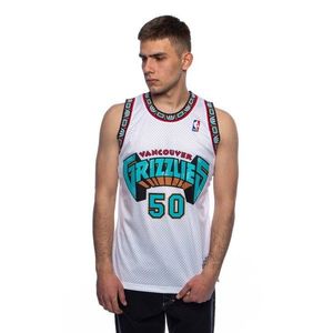 Mitchell & Ness Vancouver Grizzlies #50 Bryant Reeves white Swingman Jersey obraz