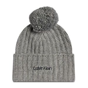 Calvin Klein Oversized Knit Beanie W/Pompom K60K608535 obraz