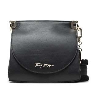 TOMMY HILFIGER Luxe Leather Flap Crossover AW0AW10376 obraz