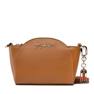 TOMMY HILFIGER Luxe Leather Clutch Slim Strap AW0AW10819 obraz