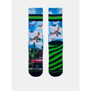 Modro-zelené pánské ponožky XPOOOS obraz