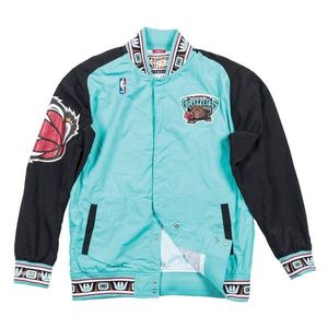 Mitchell & Ness jacket Vancouver Grizzlies Authentic Warm Up Jacket teal obraz