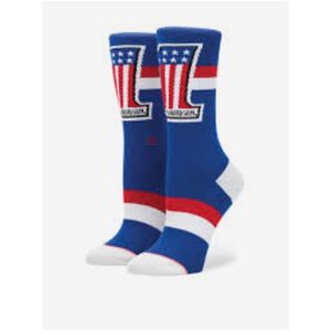 Modré dámské vzorované ponožky Stance Harley Washed Freedom obraz