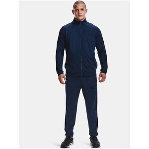 Tmavě modrá sportovní tepláková souprava Under Armour UA Knit Track Suit obraz