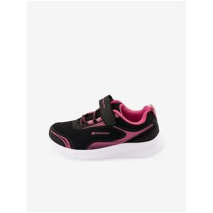 Růžovo-černé holčičí sportovní boty ALPINE PRO Lenie obraz