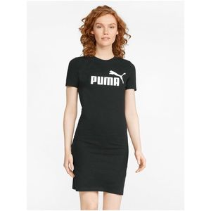 Černé dámské šaty s potiskem Puma obraz