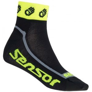 Sensor RACE LITE Cyklistické ponožky, černá, velikost obraz