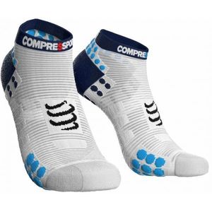 Compressport RACE V3.0 RUN LO Běžecké ponožky, bílá, velikost obraz