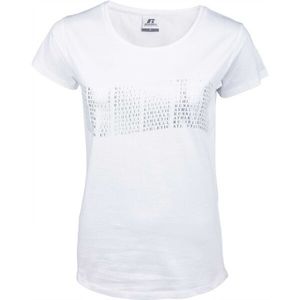 Russell Athletic CURVE FLOW Dámské tričko, bílá, velikost obraz