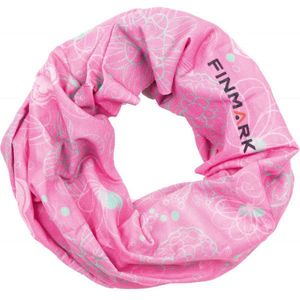 Finmark FS-116 Multifunkční šátek, růžová, velikost obraz
