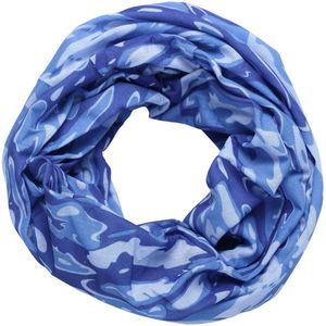 Finmark MULTIFUNCTIONAL SCARF Multifunkční šátek, modrá, velikost obraz