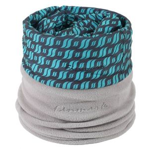 Finmark MULTIFUNCTIONAL SCARF WITH FLEECE Multifunkční šátek s fleecem, tyrkysová, velikost obraz