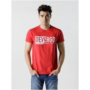 Červené pánské tričko Devergo obraz