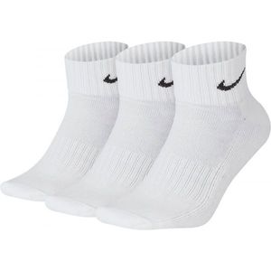 Nike 3PPK VALUE COTTON QUARTER Tréninkové ponožky, bílá, velikost obraz