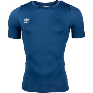 Umbro CORE SS CREW BASELAYER Pánské sportovní triko, tmavě modrá, velikost obraz