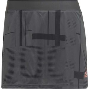 adidas CLUB Dámská tenisová sukně, tmavě šedá, velikost obraz